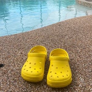 Happy Yellow Crocs